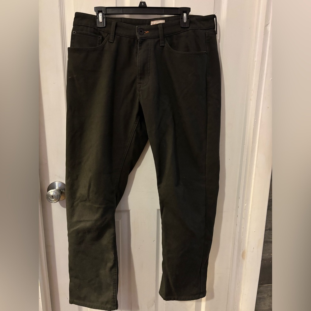 EUC Weatherproof Fleece Lined Duck Canvas Pants 32x30
